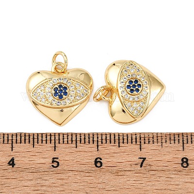 Латунные микро проложить кубического циркония подвески KK-K408-15B-G-1