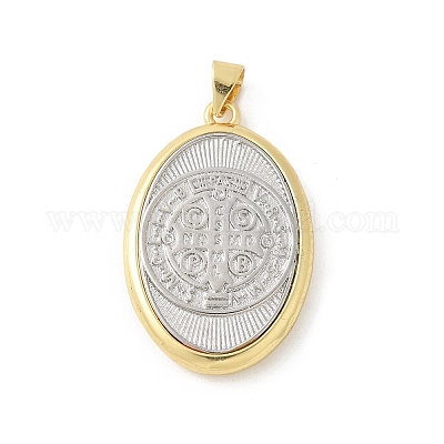 Латунные подвески&nbsp;KK-P294-10G-E-1