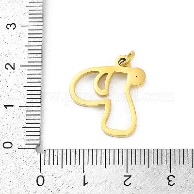 Подвески из нержавеющей стали 304 STAS-R137-01G-P-1