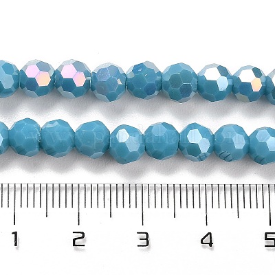 Подставки для непрозрачных стеклянных бусин EGLA-A035-P6mm-B12-1