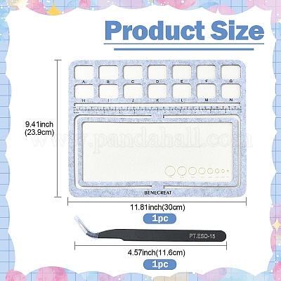 Доска для дизайна из фетровых бусин DIY-YW0010-45-1