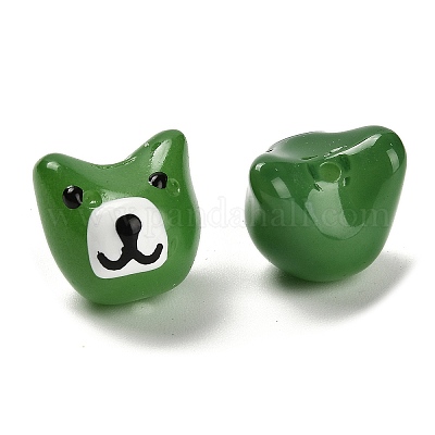 Выпечка окрашенные стеклянные бусины LAMP-I028-02D-1