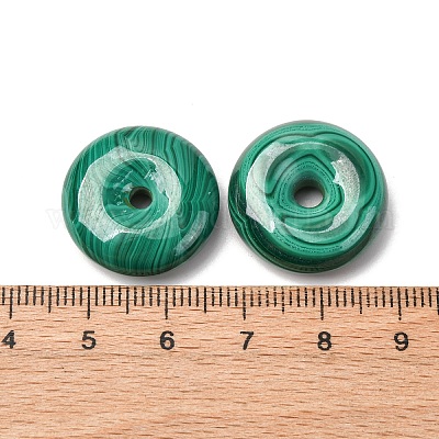 Природного малахита подвески G-D312-02-1