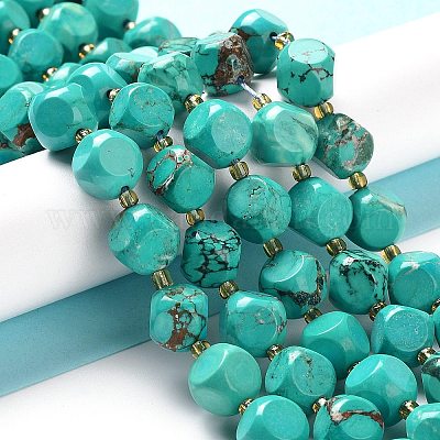 Нити из синтетического говлитового бисера G-M367-22B-1