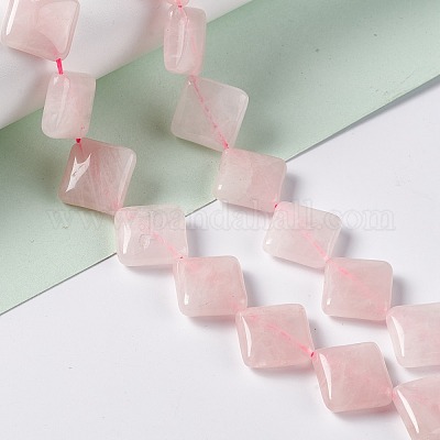 Природного розового кварца нитей бисера G-L254-12-1