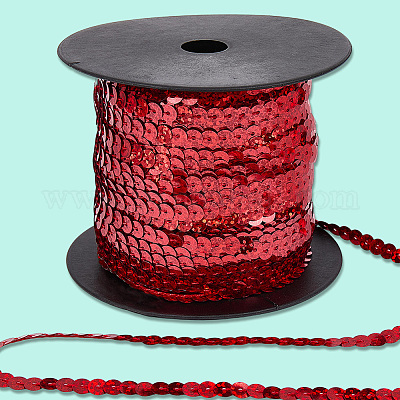 Блестящая лента из ПВХ с блестками OCOR-WH20050-006E-1