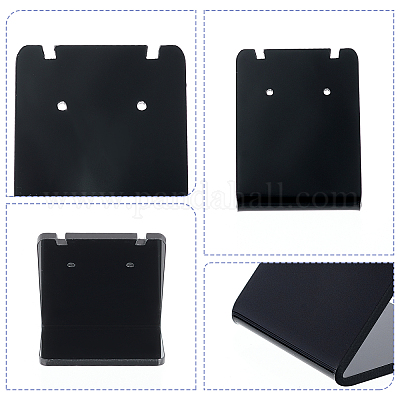 10 шт. органическое стекло для демонстрации сережек EDIS-PH0001-11B-1