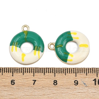 Подвески из эмали и сплава ENAM-H002-03B-01-1