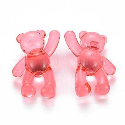 Прозрачные акриловые бусины&nbsp;MACR-S373-01B-910-1