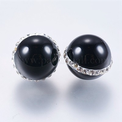 Природных бисера агат RB-P029-30-1