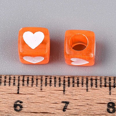 Прозрачные акриловые бусины OACR-N140-02D-1