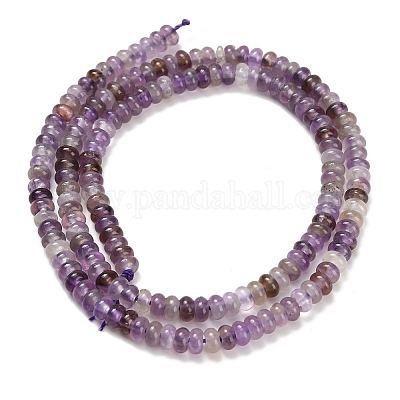 Природный аметист нитей бисера G-Z110-B36-2x4mm-1