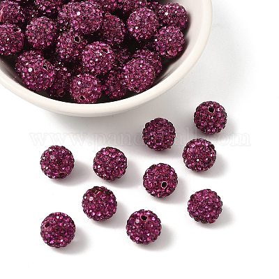 Pave disco бусины&nbsp;RB-H258-10MM-502-1