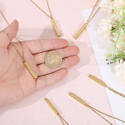 10 шт. ожерелье из железа с латунным покрытием NJEW-CA0001-17G-1