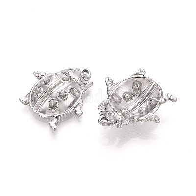 Подвеска из нержавеющей стали 304 со стразами STAS-T067-84P-1