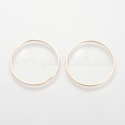 Латунные соединительные колечки X-KK-S327-06KC-25mm-1