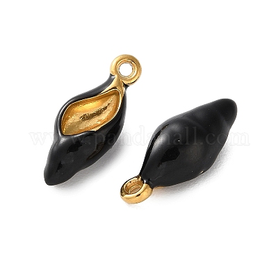 Подвески из нержавеющей стали 304 с эмалью STAS-B100-05G-1