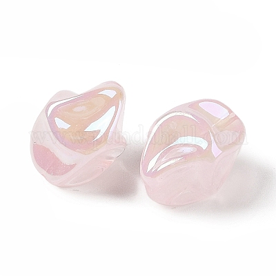 Непрозрачные акриловые бусины OACR-G035-02B-1