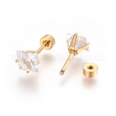 Заглушки для мочки уха из нержавеющей стали 304 STAS-I113-24G-1