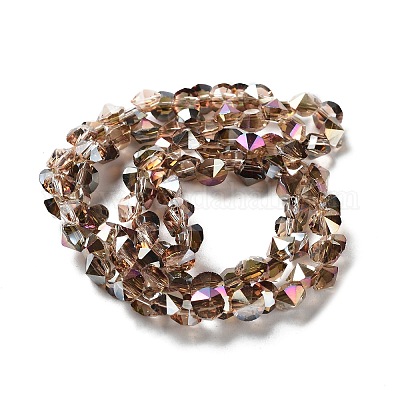 Гальванические стеклянные бусины EGLA-S174-01B-03-1