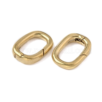 Латунные пружинные кольца&nbsp;KK-WH0062-61B-G-1