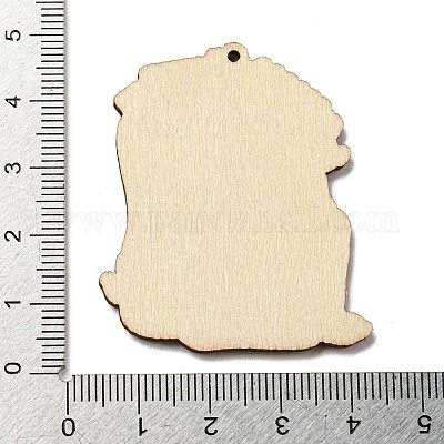 Дерева кулон WOOD-H107-04-14-1