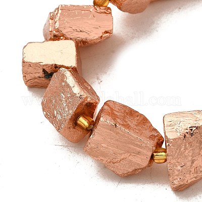 Гальванические натурального пирита бусы пряди G-F800-A03-1