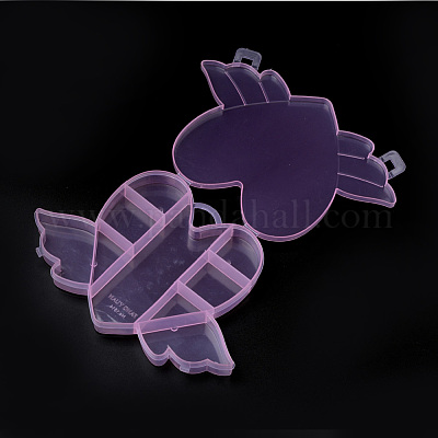 Летать контейнеры для хранения сердца пластик шарик CON-Q023-11A-1