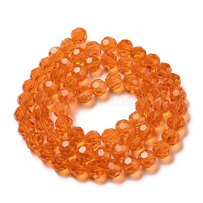 Прозрачные стеклянные бусины EGLA-A035-T10mm-D05-1