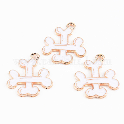 Подвески из эмалевого сплава легкого золота ENAM-T018-10-1