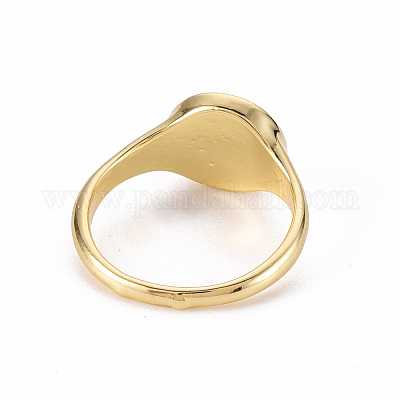 Широкополосные кольца из сплава эмали RJEW-N034-002A-RS-1