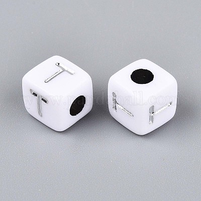 Непрозрачные акриловые бусины SACR-T035-03T-1