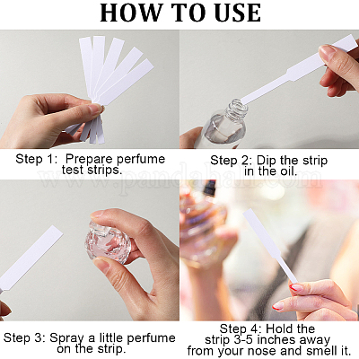 Тест-полоски из парфюмерной бумаги DIY-CP0009-85A-1
