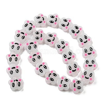 Прозрачные стеклянные бусины LAMP-R145-04-1