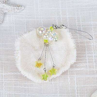 Мобильные ремни из стекла и акрила HJEW-SW00086-03-1