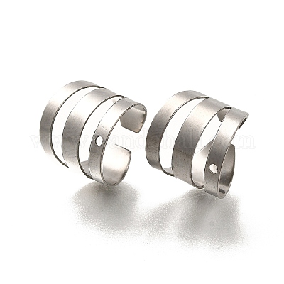 Фурнитура для амбушюров из нержавеющей стали 304 с защитой от потускнения STAS-F311-16P-1