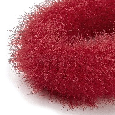 Резинки для волос из искусственного меха норки OHAR-G015-20-1