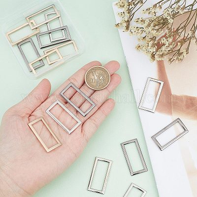 15 шт. пряжки из сплава 3 цветов DIY-GF0006-13C-1