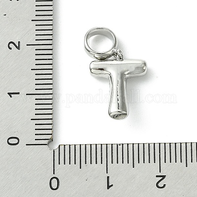 Покрытие стойки латунь с АБС-пластиком жемчуг европейские подвески KK-G501-02T-P-1