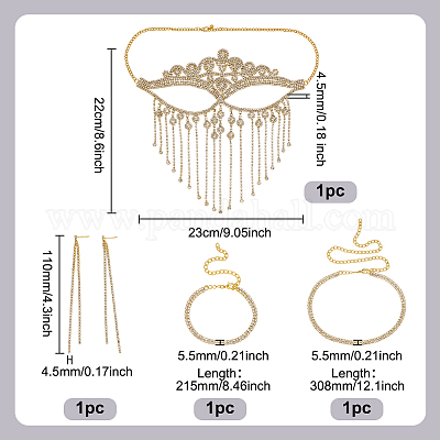 Комплекты ювелирных изделий SJEW-AR0001-04-1