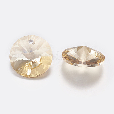 Факельные стеклянные украшения из горного хрусталя RGLA-F049-10mm-001GS-1