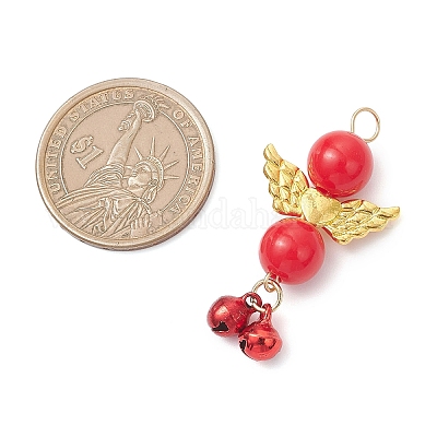 Непрозрачные акриловые подвески PALLOY-JF04510-1