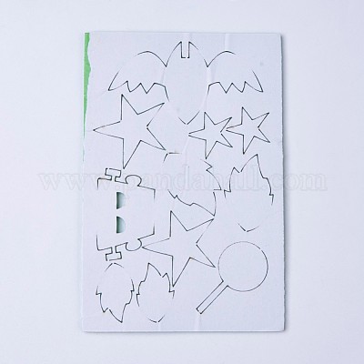 Наборы пены бумаги листа губки eva AJEW-TAC0019-12A-1