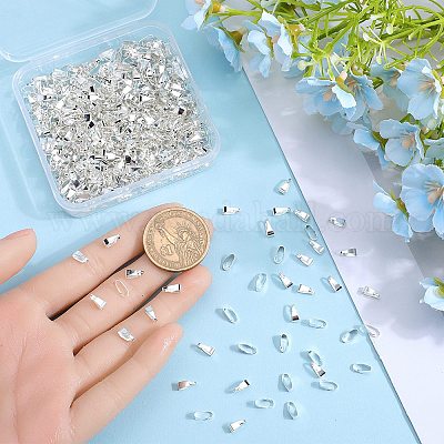 600 шт. латунные защелки на дужках KK-SP0002-21-1