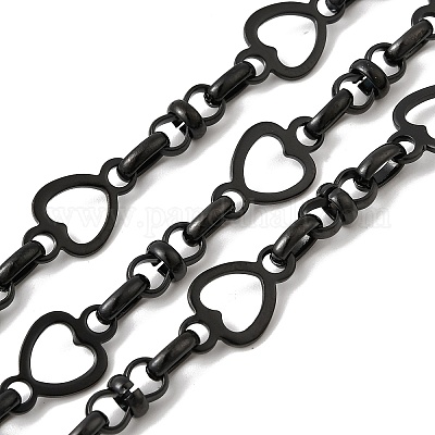 Цепи из нержавеющей стали 304 в форме сердца CHS-K024-04EB-1