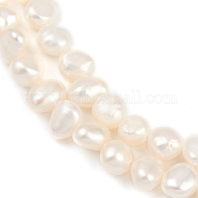 Нити из натурального культивированного пресноводного жемчуга PEAR-P064-19D-06A-1