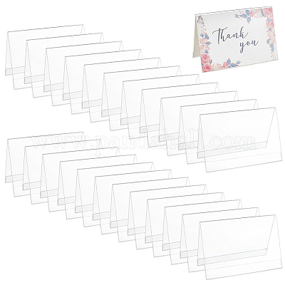 Именная пластиковая настольная подставка ODIS-WH0070-86B-1