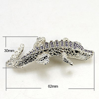 Соединители звеньев сплава горный хрусталь ALRI-H316-01-1