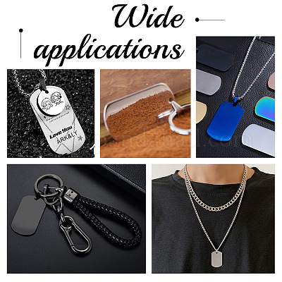 6 шт. 6 цвета 201 подвески из нержавеющей стали STAS-BC0003-55B-1