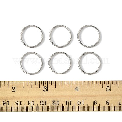 50 шт. разъемные кольца из нержавеющей стали 304 STAS-FS0002-06-1